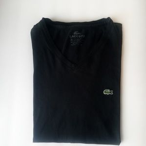 Black Lacoste Tee